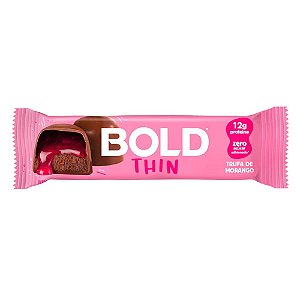 Bold Thin Trufa de Morango 40g - Bold Snacks