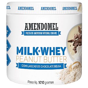AmendoMel Milk + Whey Lascas de Chocolate Belga 1010g - Thiani