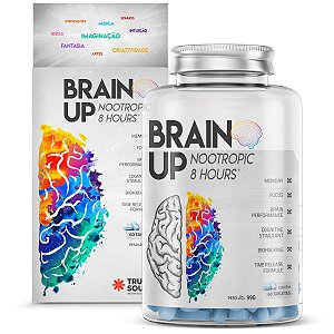 Brain Up Nootrópico 60 Tabletes - True Source