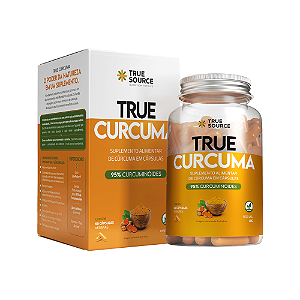 True Curcuma 500mg 60 Cápsulas - True Source