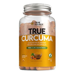 True Curcuma 500mg 60 Cápsulas - True Source