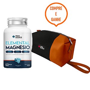 Elemental Magnésio 725mg 60 Cápsulas - True Source