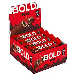 Bold Tube Avelã 12 Unidades - Bold Snacks