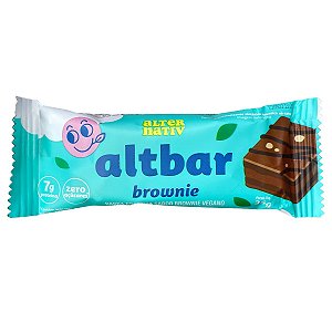 Barra de Proteína Vegetal Altbar Brownie 35g - Alternativ