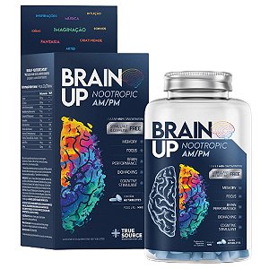 Brain Up Nootrópico AM/PM 60 tabletes - True Source