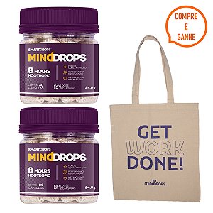 Kit 2x Minddrops Nootrópico 30 Cápsulas