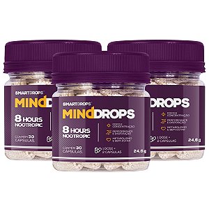 Kit 3x Minddrops 60 Cápsulas