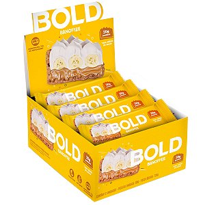 Bold Bar Banoffee 12 Unidades - Bold Snacks