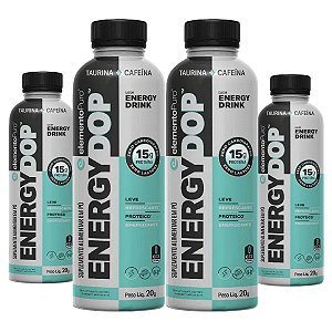 Kit 4x EnergyDop Energy Drink 20G - Elemento Puro