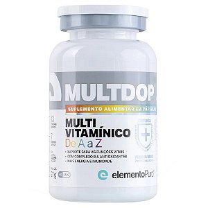 MultDop A-Z - Multivitaminico 60 Cápsulas - Elemento Puro