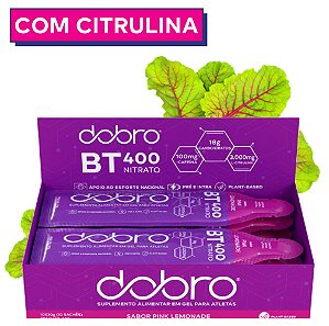 BT Nitrato Gel c/ L-Citrulina Pink Lemonade 10 Unidades - Dobro