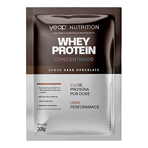 Whey Protein Concentrado Dark Chocolate 33g - Yeap Nutrition