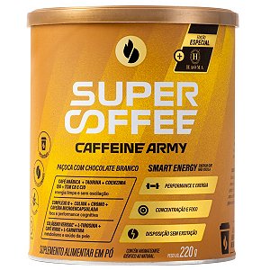 SuperCoffee 3.0 Paçoca Com Chocolate Branco 220g - Caffeine Army