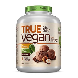 True Vegan Chocolate Com Avelã 1.8kg - True Source