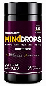MindDrops Nootrópico 60 Cápsulas - SmartDrops