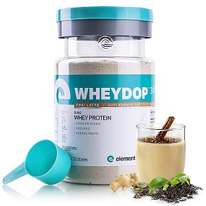 WheyDop 3W Chai Latte 900g - Elemento Puro