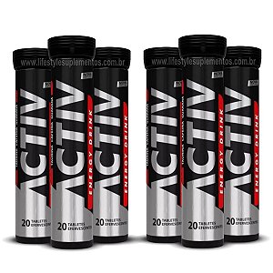 Activ Energy Drink Display 6x20 Tabletes - Eurovit