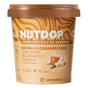 NutDop Baunilha Caramelizada 500g - Elemento Puro