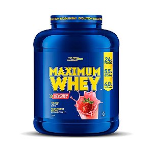 Maximum Whey Strawberry Milkshake 2,272g - Blue Series