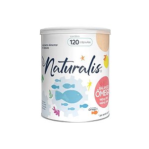 Balanced Ômega 3 120 Cápsulas - Naturalis