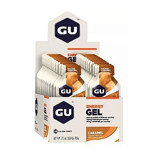 GU Energy Gel Caramelo Caixa 24 Sachês - GU