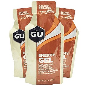 Kit 8 Und GU Energy Gel Caramelo - GU