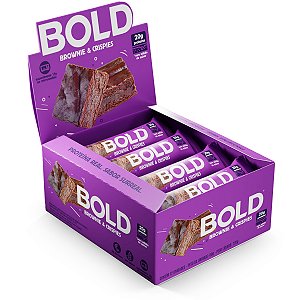 Bold Bar Brownie & Crispies 12 Unidades - Bold Snaks
