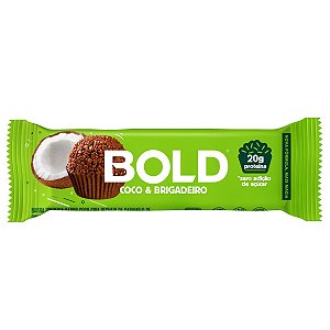 Bold Bar Coco & Brigadeiro 60g - Bold Snaks