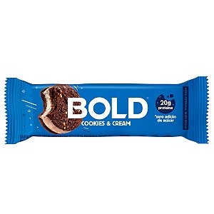 Bold Bar Cookies & Cream 60g - Bold Snaks