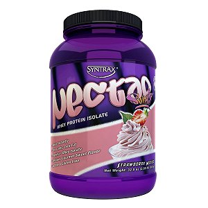 Nectar Whey Protein Isolado Morango 907g - Syntrax