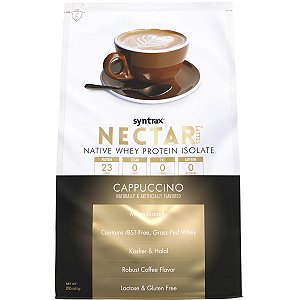 Nectar Whey Protein Isolado Cappuccino 907g - Syntrax