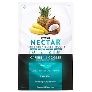 Nectar Whey Protein Isolado Caribbean Cooler 907g - Syntrax