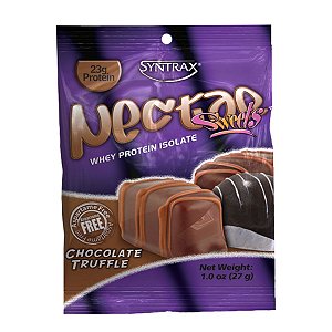 Nectar Whey Protein Isolado Chocolate Trufado Sachê 27g - Syntrax
