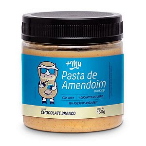 Pasta de Amendoim com Chocolate Branco 450g - Naked Nuts - Mundo Verde