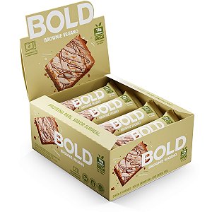 Bold Bar Brownie Vegano 12 Unidades - Bold Snacks