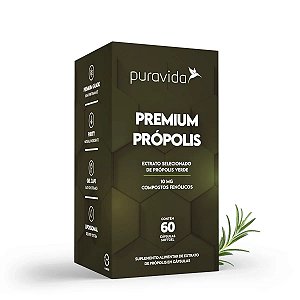 Própolis Premium 60 Cápsulas - Pura Vida