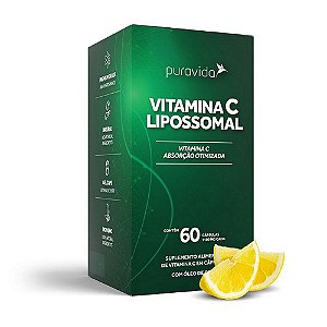 Vitamina C Lipossomal 60 Cápsulas - Pura Vida