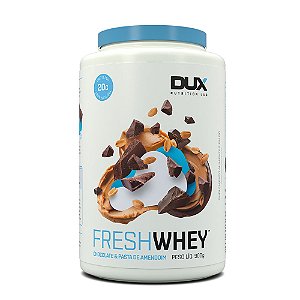 Fresh Whey Chocolate e Pasta de Amendoim 900g - Dux Nutrition