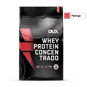 Whey Protein Concentrado Morango 1800g - Dux Nutrition