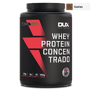 Whey Protein Concentrado Cookies 900g - Dux Nutrition