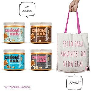 Kit 4 Pastas de Castanha de Caju 450g - Naked Nuts