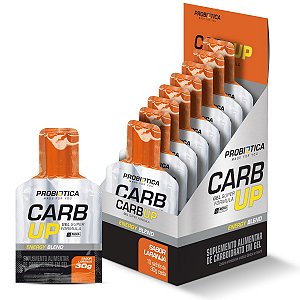 Carb Up Gel Super Fórmula 10 Sachês Laranja - Probiotica