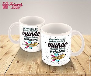 Caneca de Porcelana Personalizada dia dos Professores