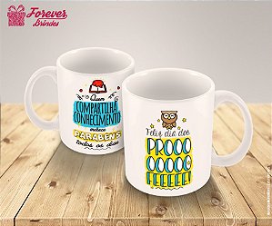 Caneca de Porcelana Personalizada dia dos Professores