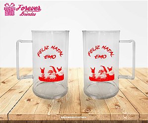 Caneca de Chopp Natal Emo