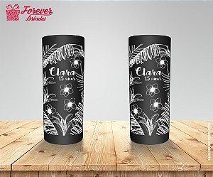 Copo Long Drink 15 Anos Floral