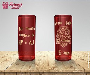 Copo Long Drink Aniversário Harry Potter