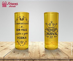 Copo Long Drink de Carnaval Vodka