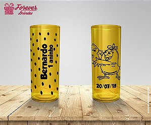 Copo Long Drink Desenho Galinha Pintadinha