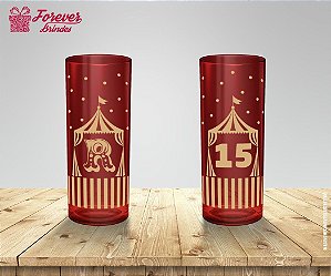 Copo Long Drink Festa Infantil De Circo